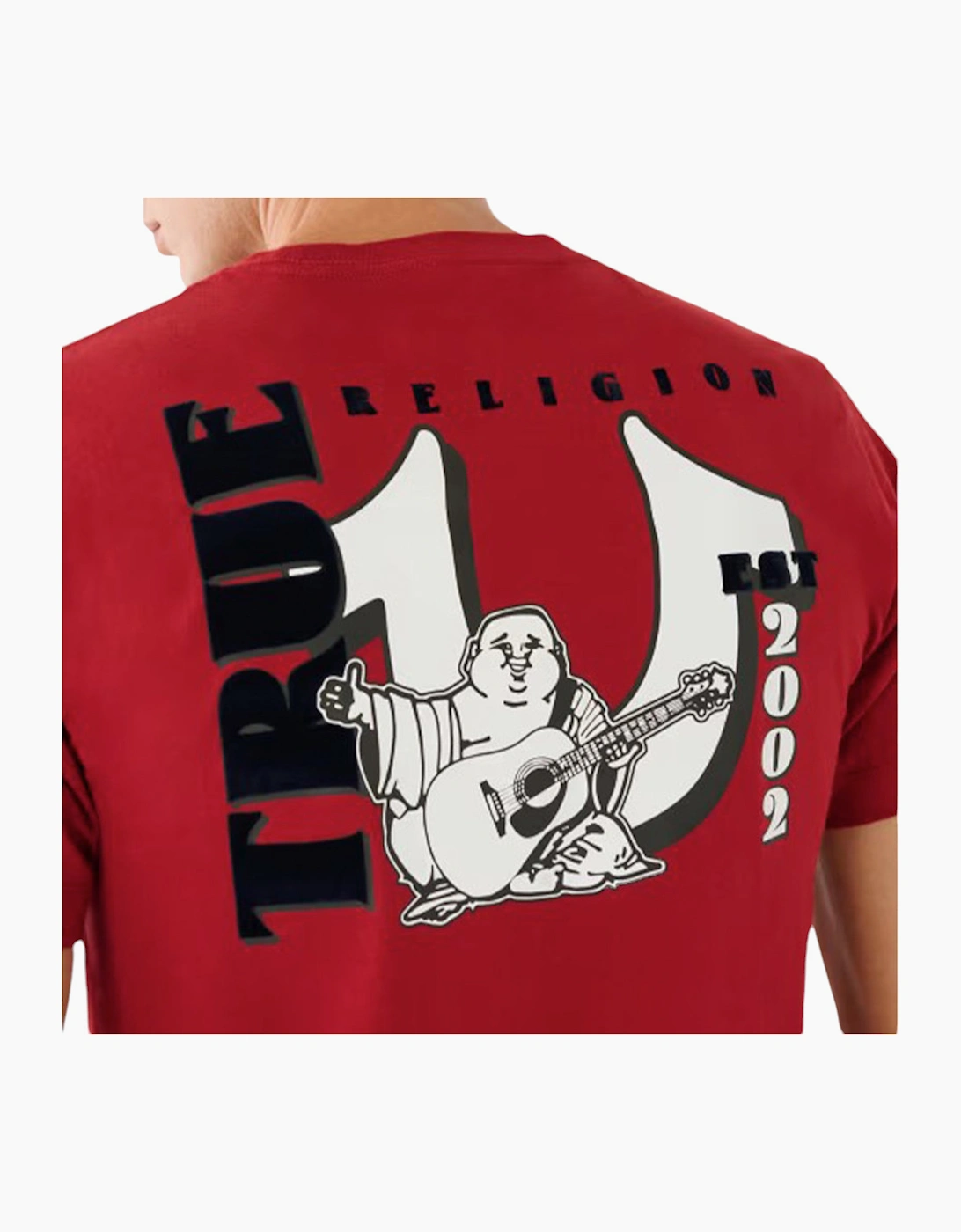 True Religion 107810 Mens T Shirts Short Sleeve Buddha Soft Summer Crew Neck Tee