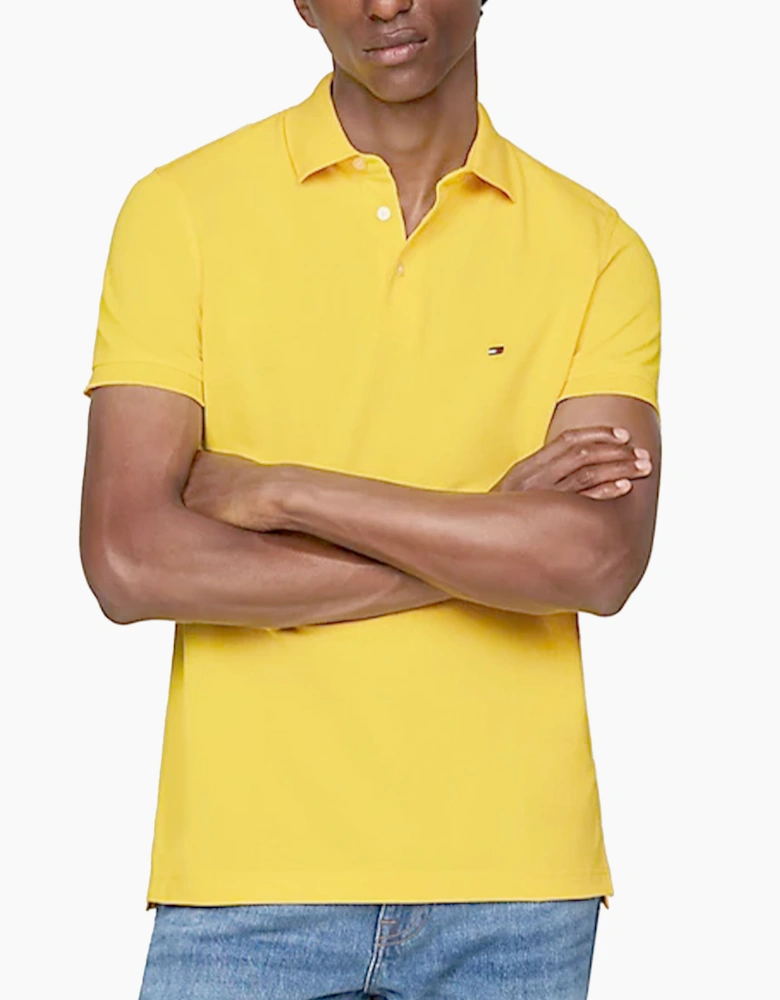 Mens Polo Shirts Core 1985 Slim Fit Polo Cotton Golf T Shirts NWT