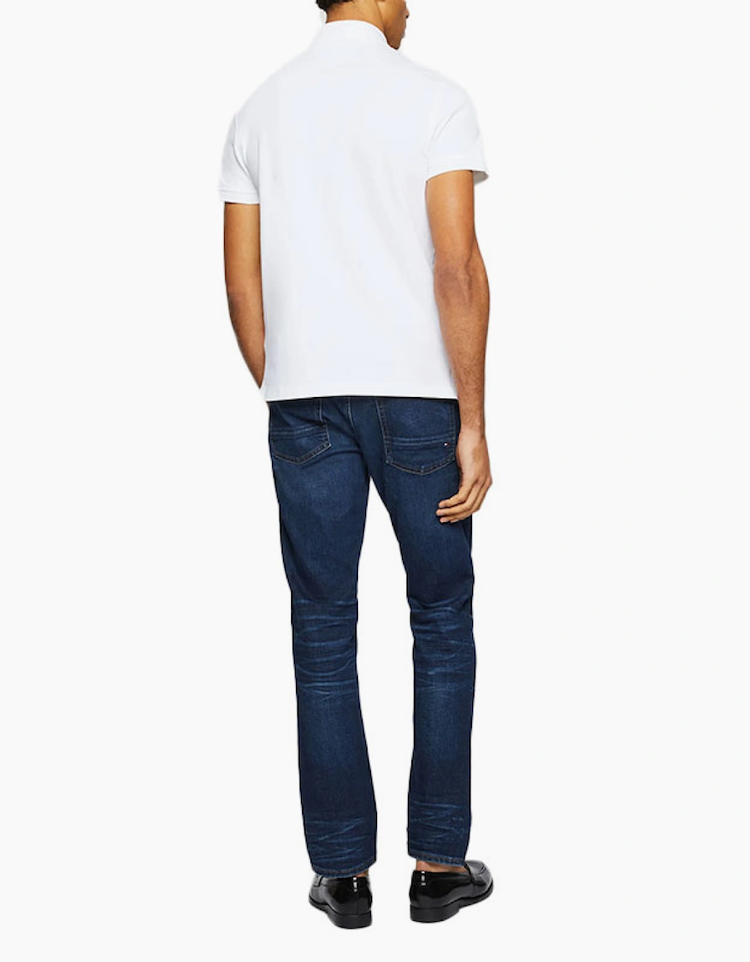 Mens Polo Shirts Core 1985 Slim Fit Polo Cotton Golf T Shirts NWT