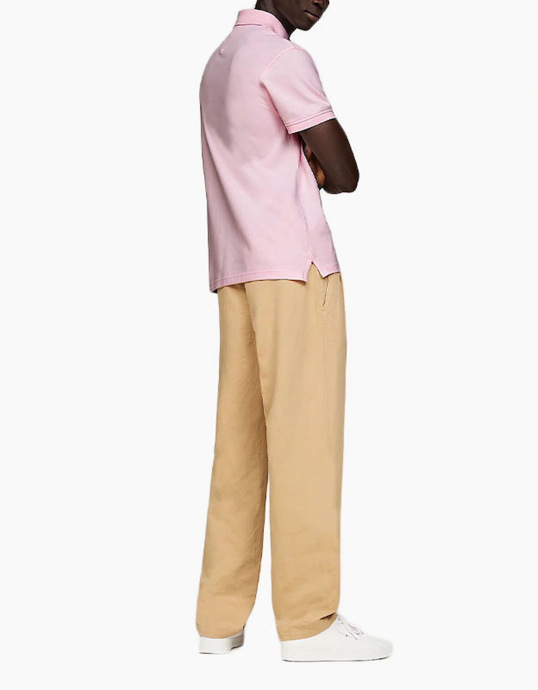 Mens Polo Shirts Core 1985 Slim Fit Polo Cotton Golf T Shirts NWT