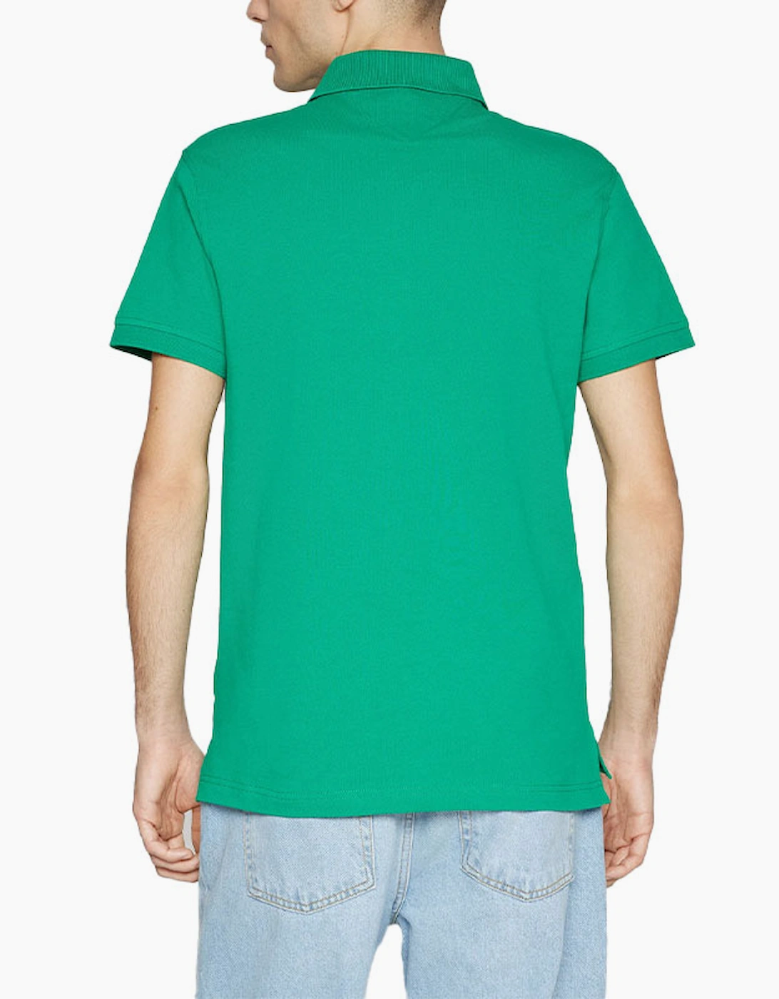 Mens Polo Shirts Core 1985 Slim Fit Polo Cotton Golf T Shirts NWT