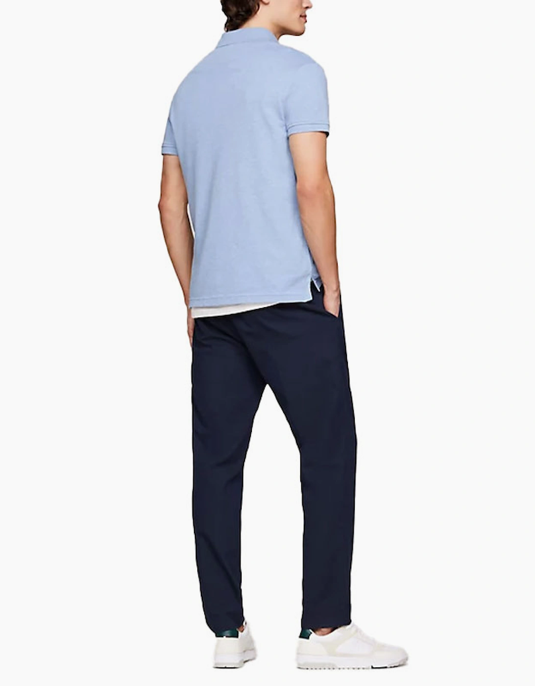 Mens Polo Shirts Core 1985 Slim Fit Polo Cotton Golf T Shirts NWT