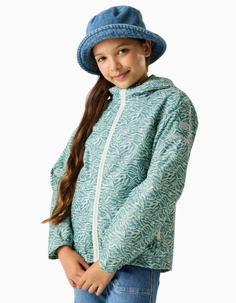 Childrens/Kids Animal Print Waterproof Jacket