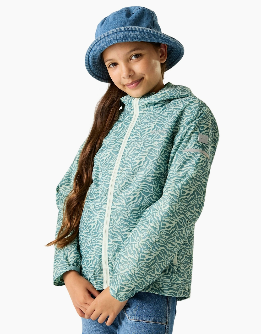 Childrens/Kids Animal Print Waterproof Jacket