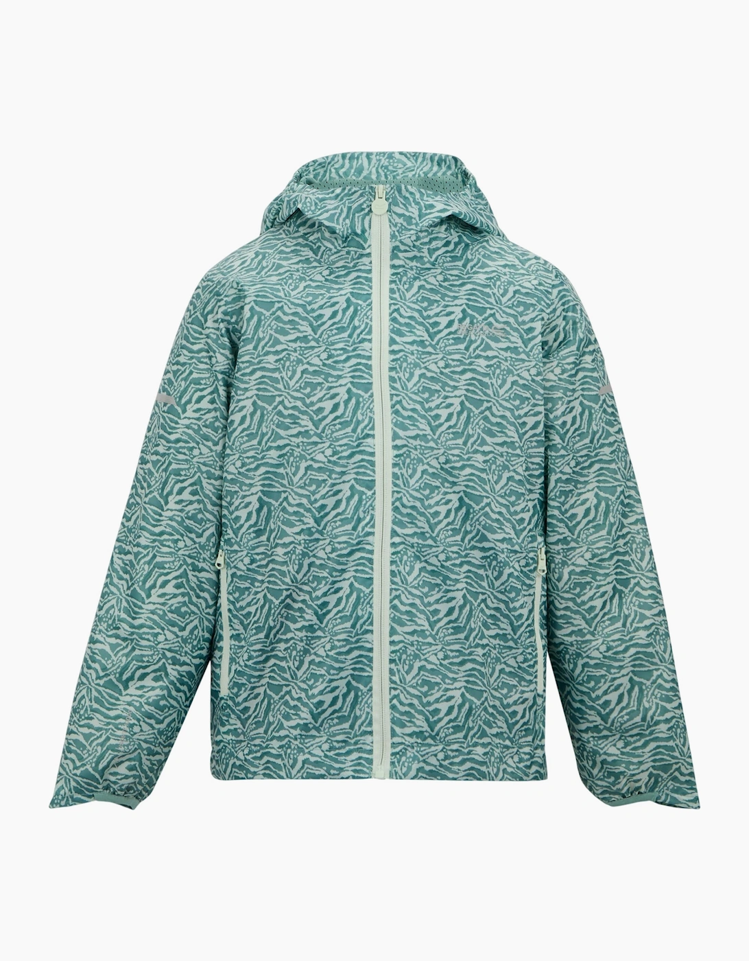 Childrens/Kids Animal Print Waterproof Jacket, 6 of 5