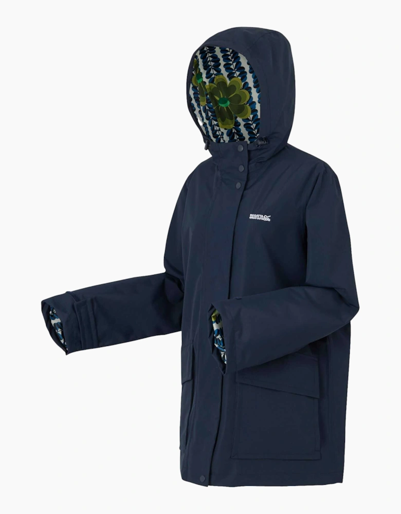 Womens/Ladies Orla Kiely Lotus Waterproof Jacket