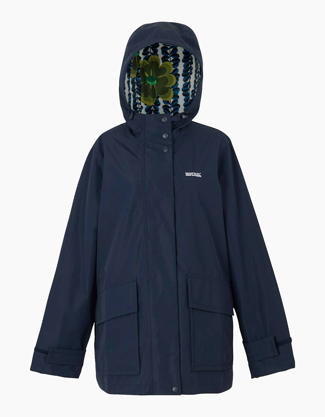 Womens/Ladies Orla Kiely Lotus Waterproof Jacket, 6 of 5