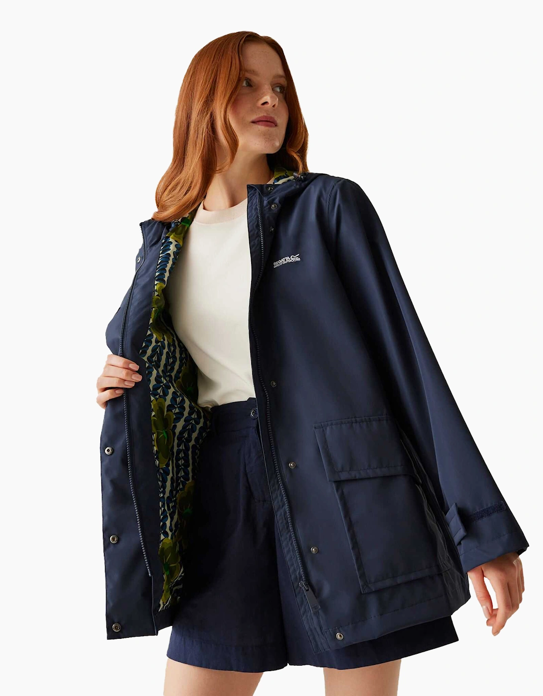 Womens/Ladies Orla Kiely Lotus Waterproof Jacket