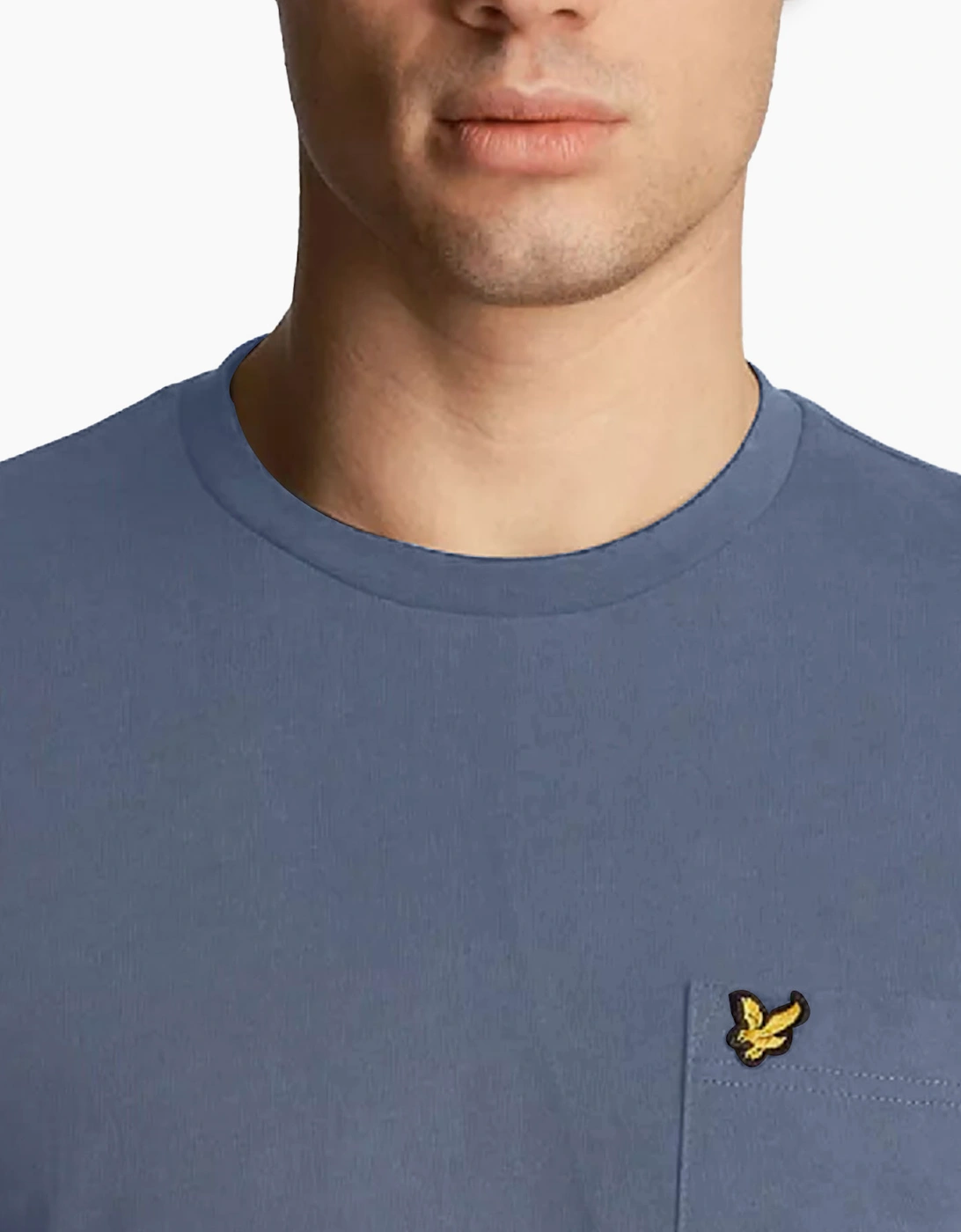 Lyle & Scott Mens Short Sleeve T Shirts Pocket Regular Fit Summer Cotton Tee NEW