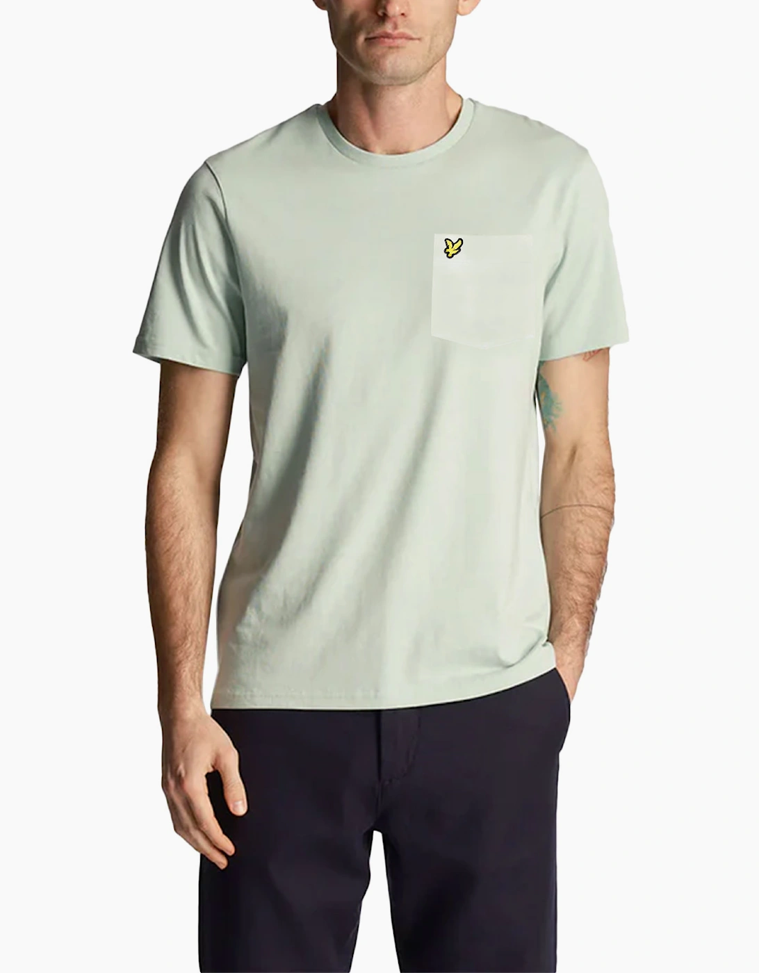 Lyle & Scott Mens Short Sleeve T Shirts Pocket Regular Fit Summer Cotton Tee NEW, 5 of 4