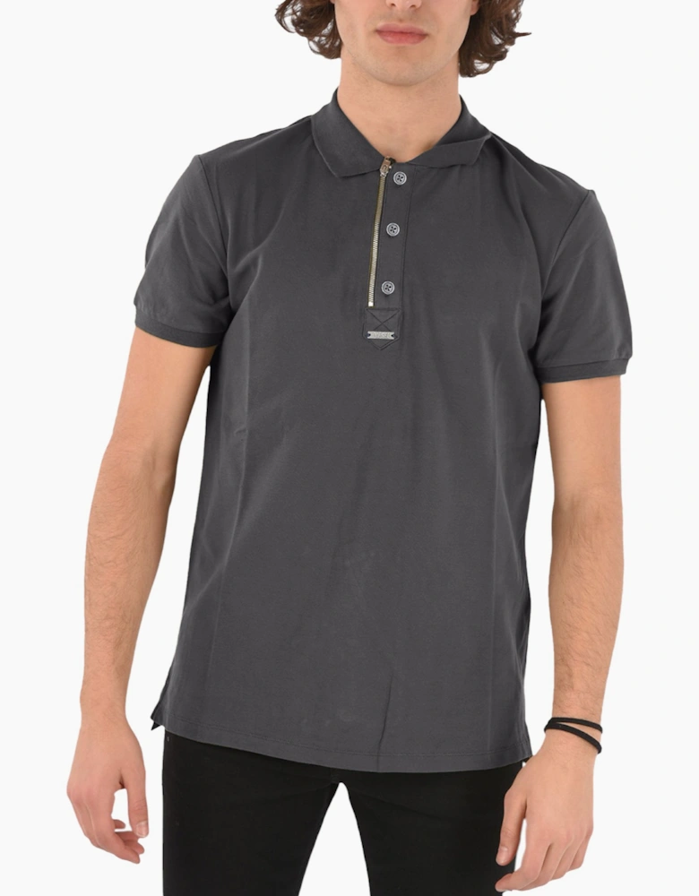 T-SMITH-ZIP OUT RBAWH Mens Polo T Shirts Short Sleeve Casual Golf Tee NEW