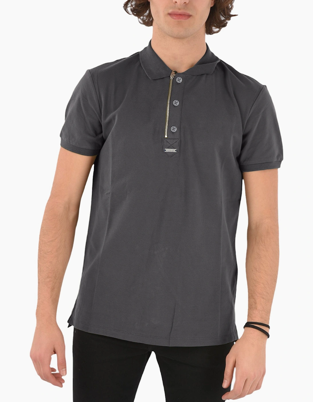 T-SMITH-ZIP OUT RBAWH Mens Polo T Shirts Short Sleeve Casual Golf Tee NEW, 2 of 1