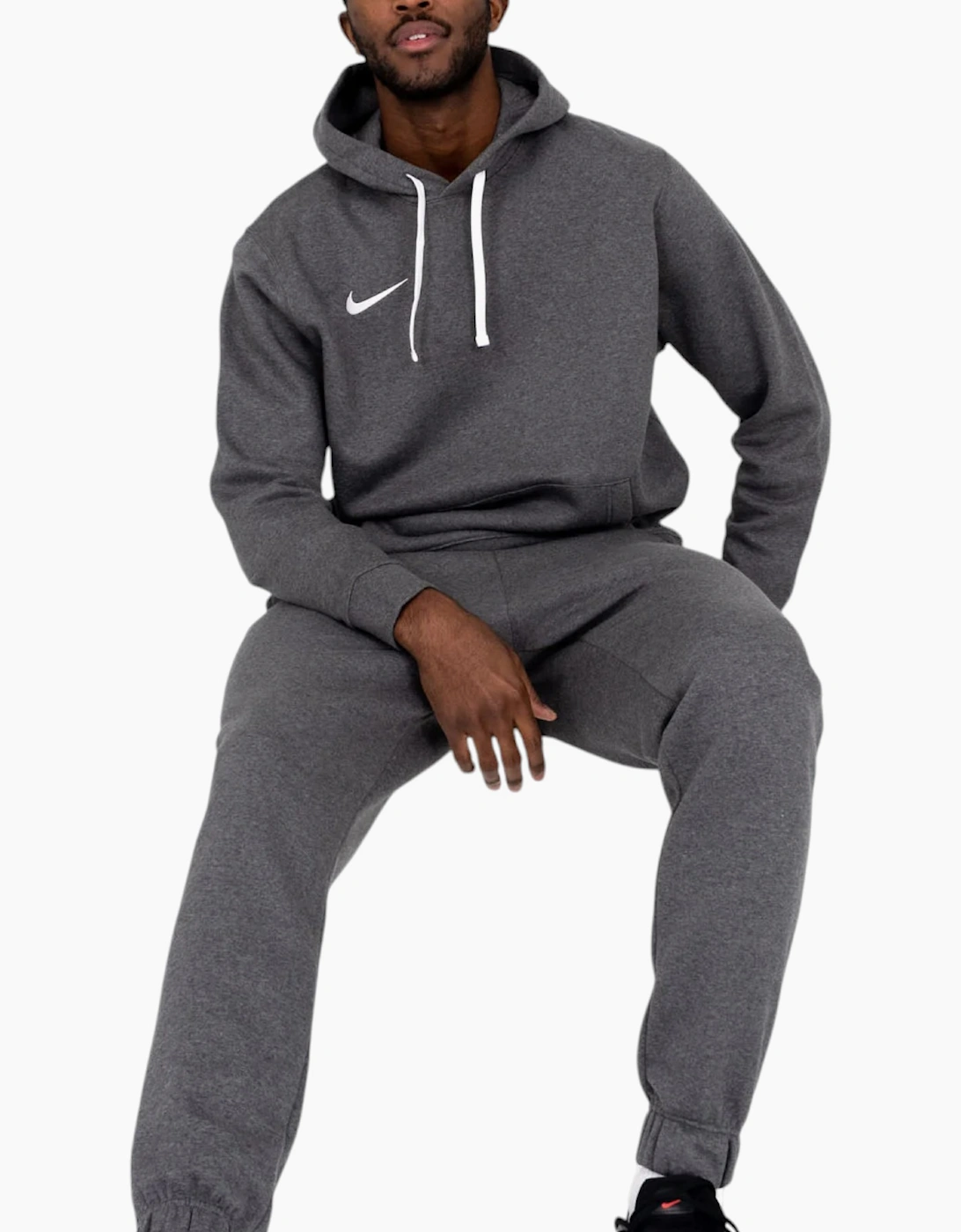 NIKE CW6887 Mens Fleece Hoodie Long Sleeve Swoosh Park 20 Full Zip Soccer Hoody
