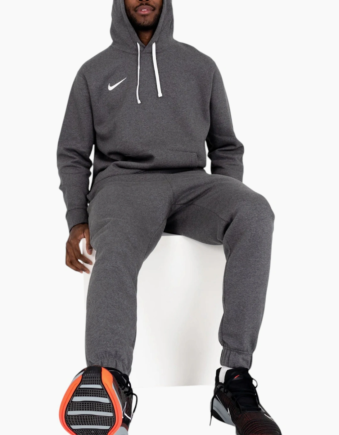 NIKE CW6887 Mens Fleece Hoodie Long Sleeve Swoosh Park 20 Full Zip Soccer Hoody