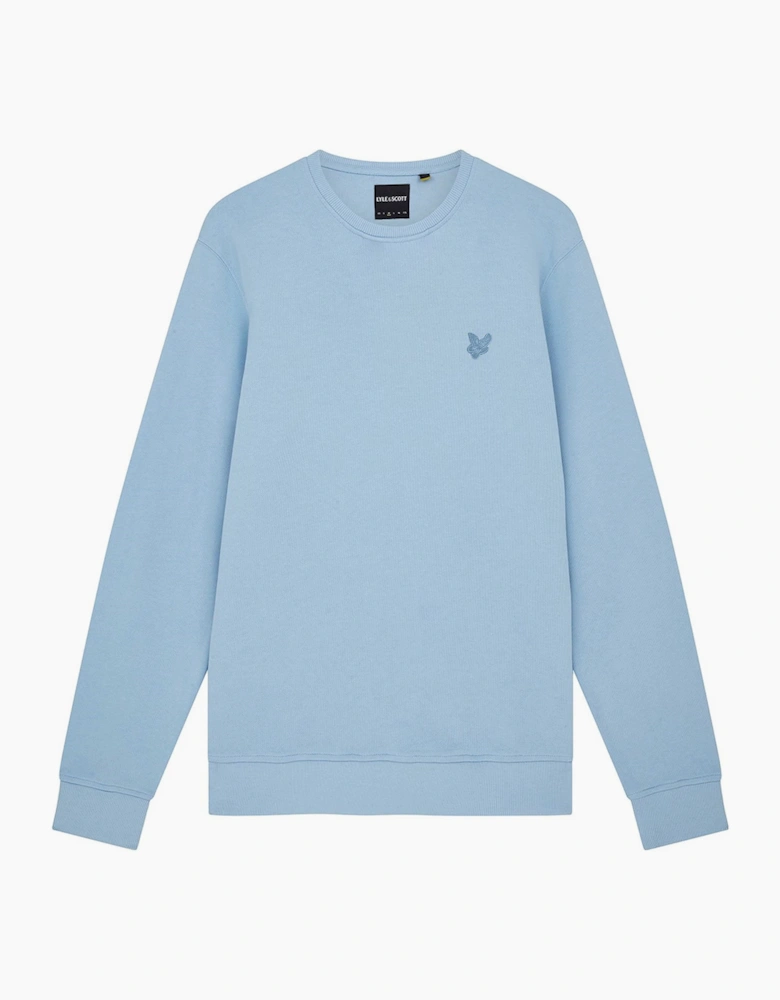 Lyle & Scott ML2255TON Tonal Eagle Mens Crew Neck Knitted Jumper Sweatshirt Top