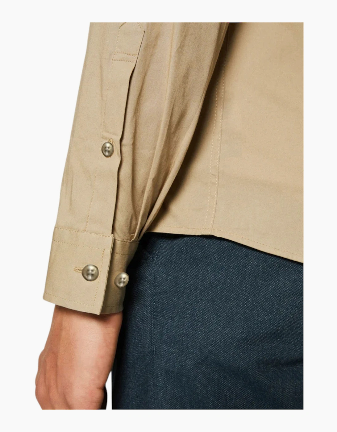 Mens Shirts Long Sleeve Casual Band Collar Linen Shirt Summer Mandarin Shirt NWT