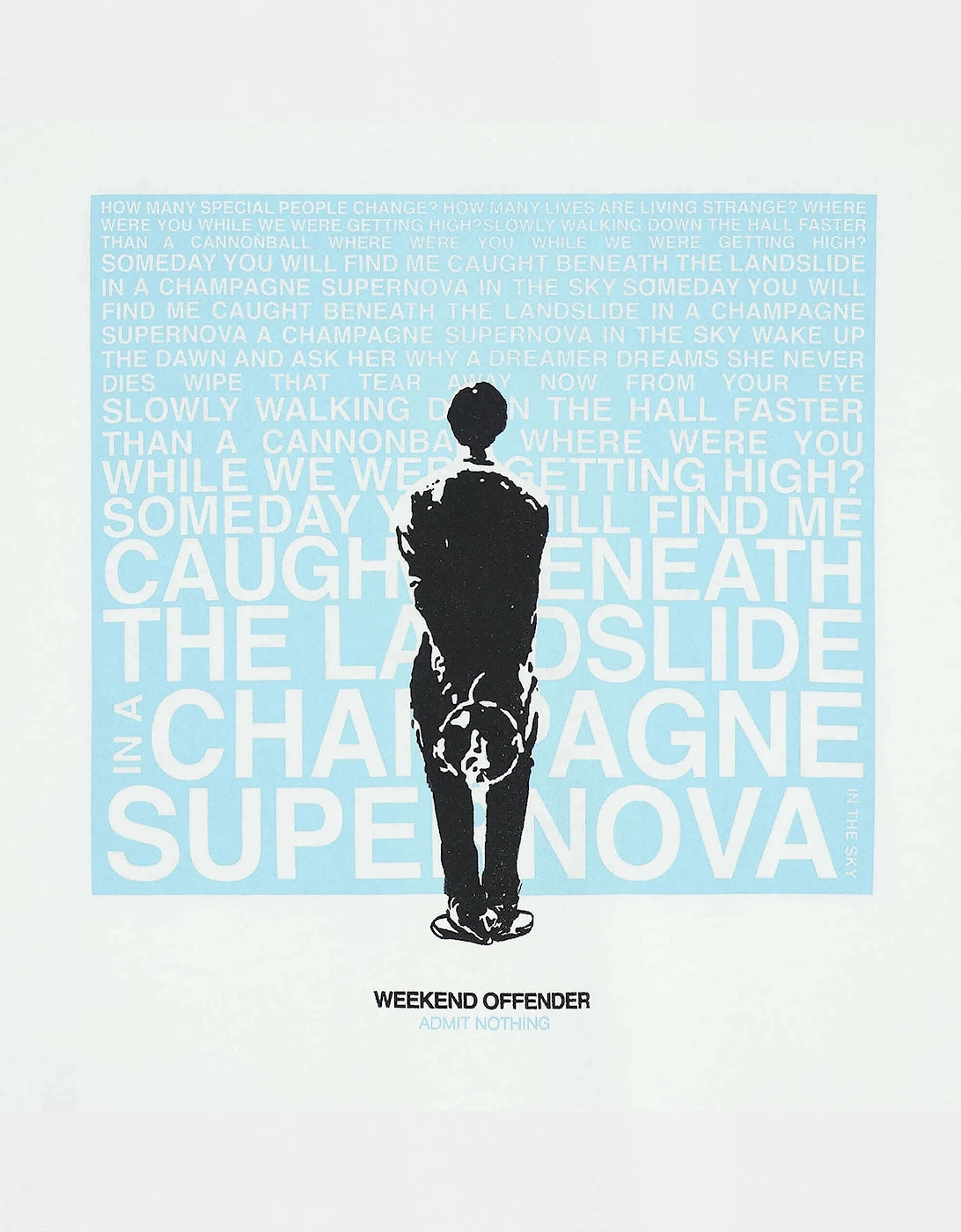 Weekend Offender Supernova Mens Graphic T Shirts Crew Neck Casual Cotton Tees