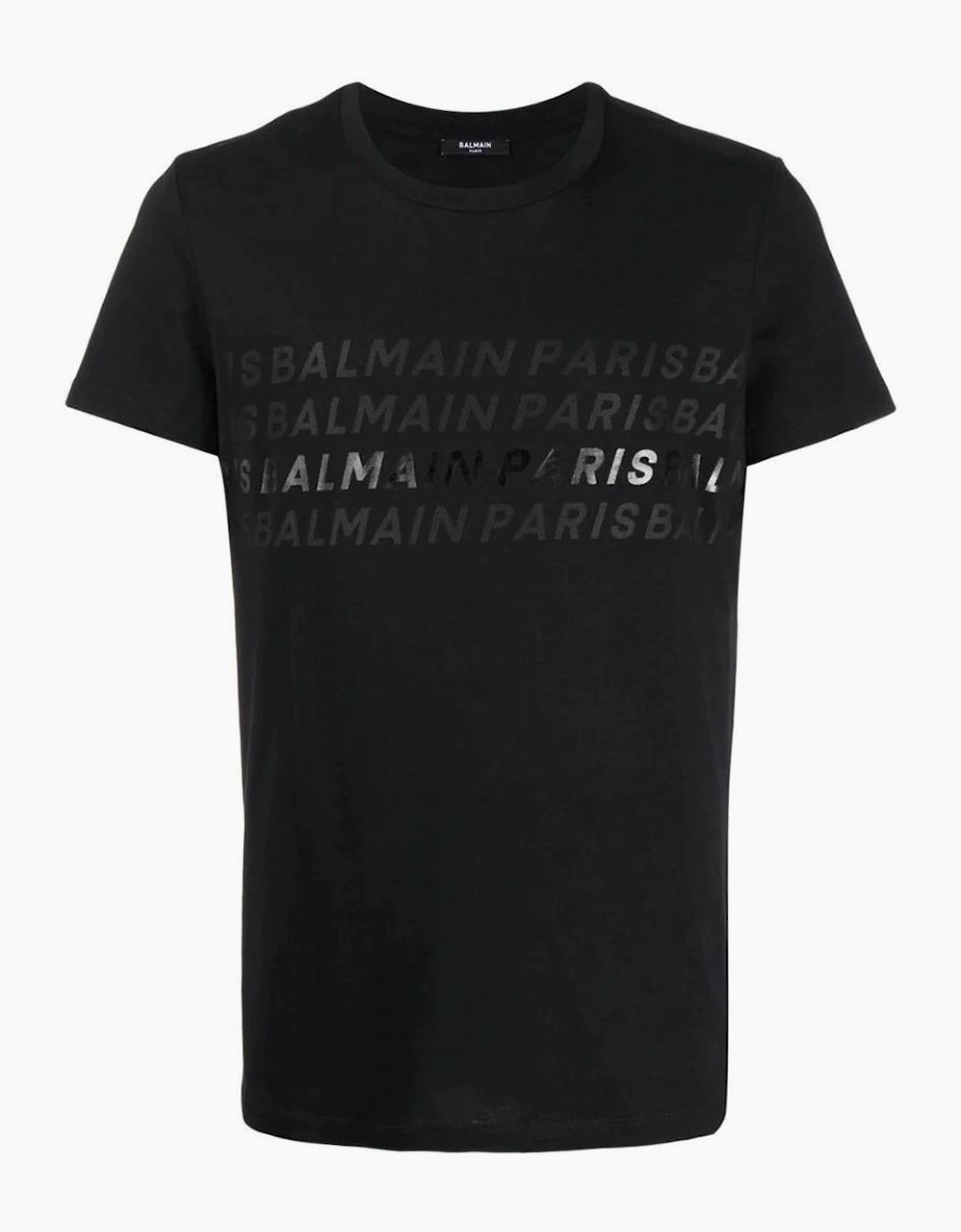 Paris Multi Logo T-Shirt in Black, 5 of 4