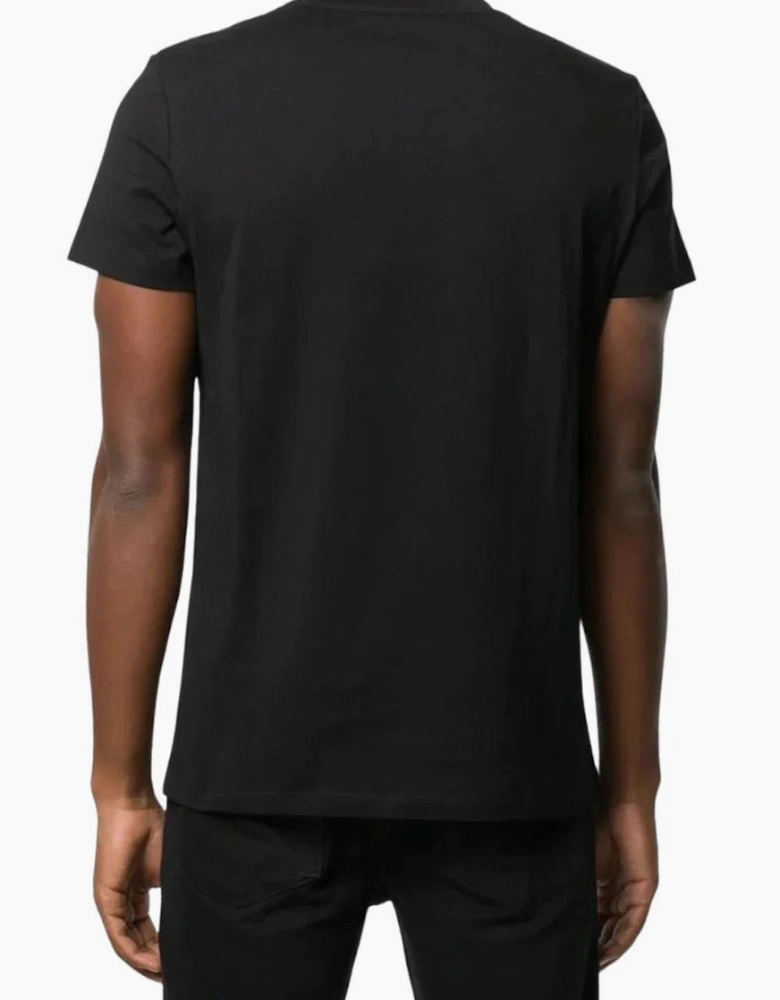 Paris Multi Logo T-Shirt in Black