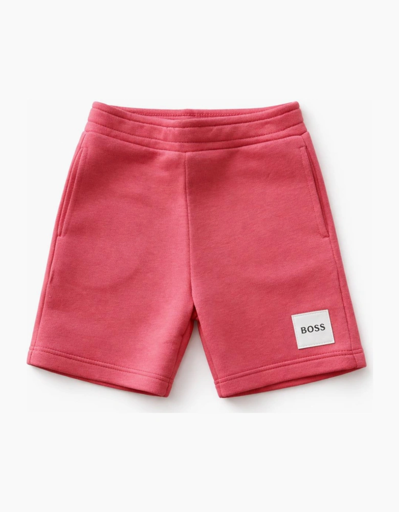 BOSS BABY/TODDLER RASPBERRY JERSEY SHORTS J52874