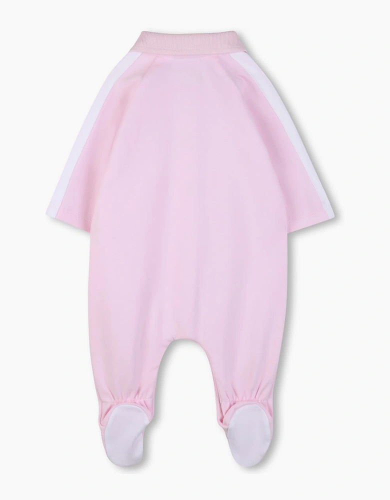 BOSS BABY GIRL PINK BABYGROW J53066
