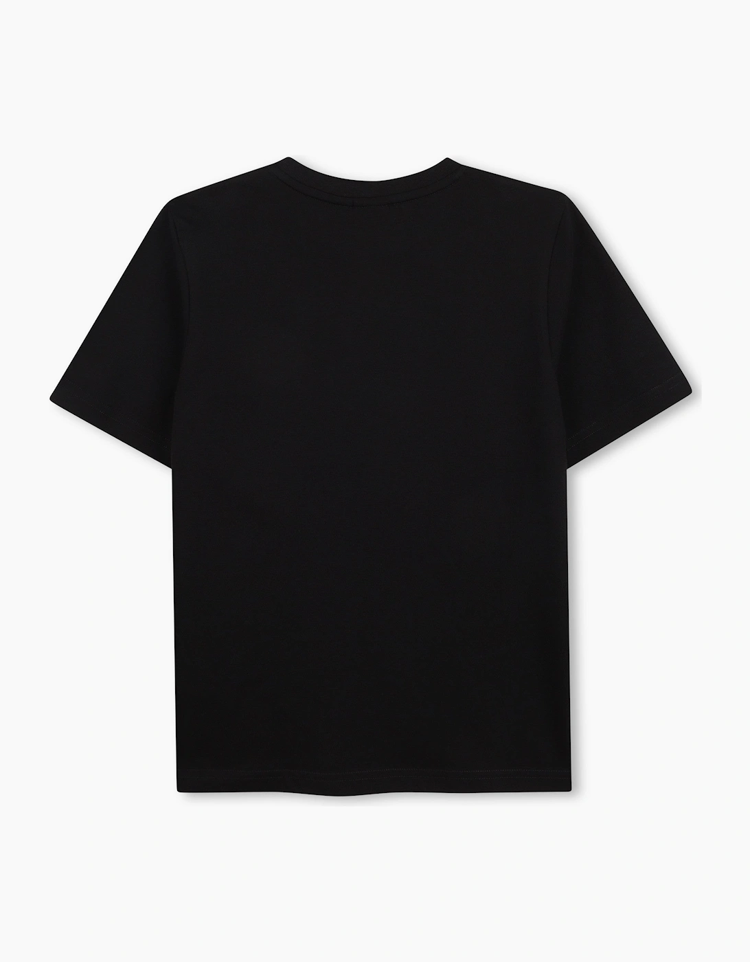 BOSS BOYS BLACK GRAPHIC T SHIRT J52978