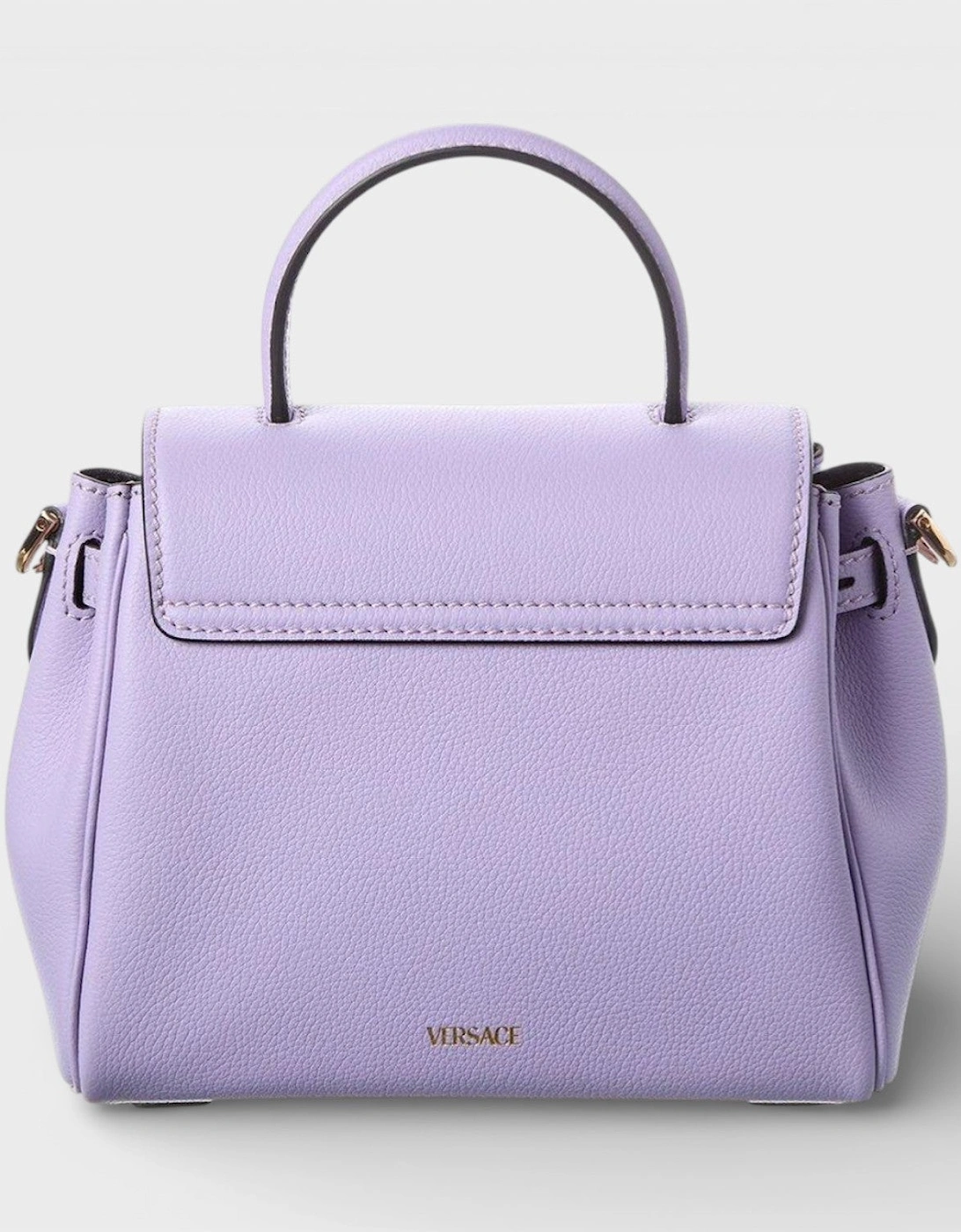 La Medusa Top Handle Shoulder Bag Lilac
