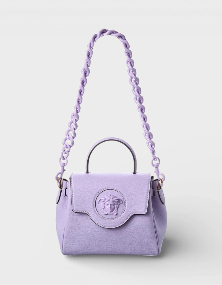 La Medusa Top Handle Shoulder Bag Lilac