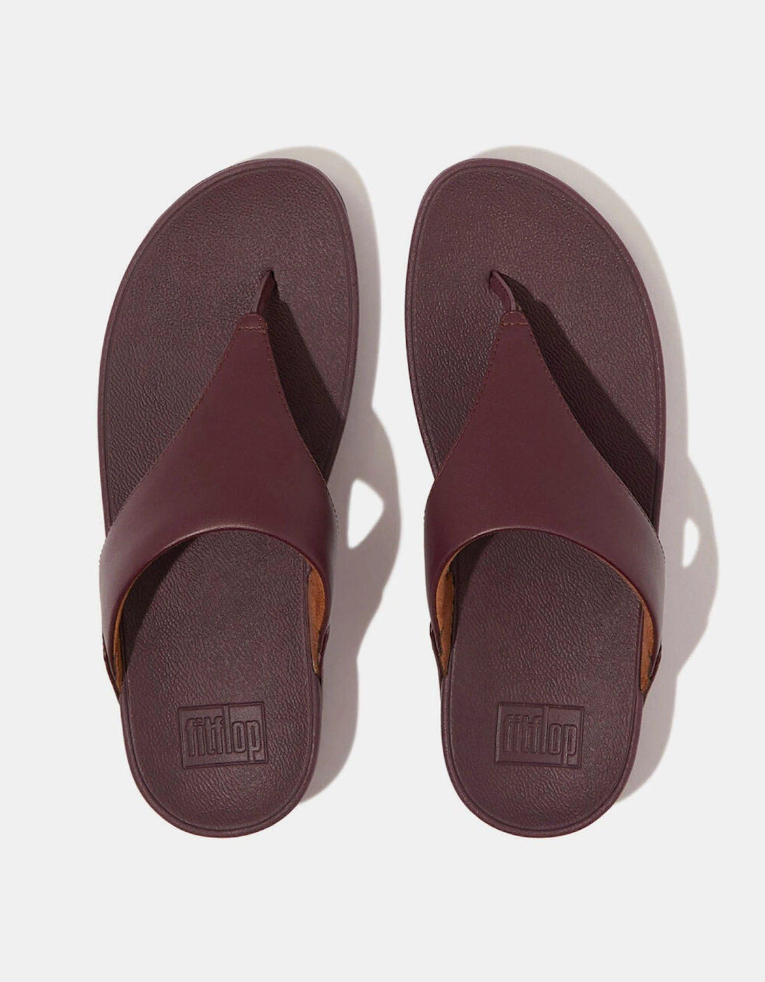 Lulu Leather Toe Thong Sandals - Lulu Leather Toe-Post Sandals