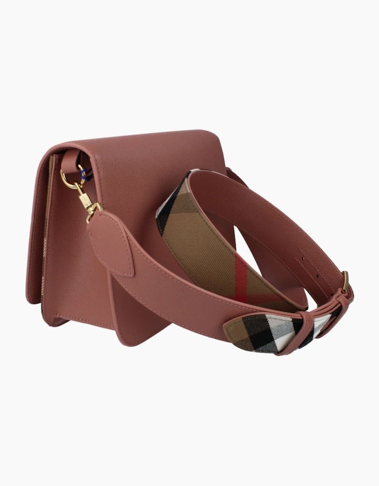 Burberry Mackford Dark Rosewood Crossbody Bag