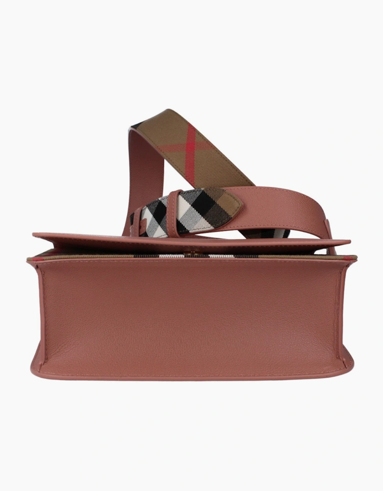 Burberry Mackford Dark Rosewood Crossbody Bag