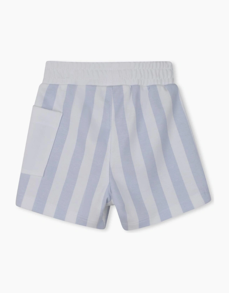 BOSS BABY BOY PALE BLUE T SHIRT & SHORTS SET J53048