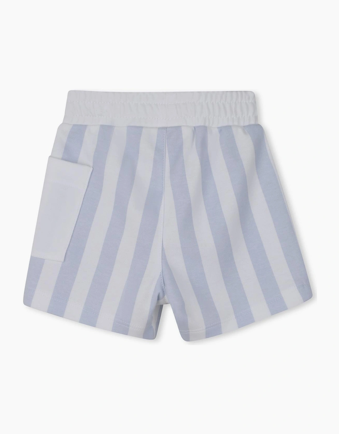 BOSS BABY BOY PALE BLUE T SHIRT & SHORTS SET J53048