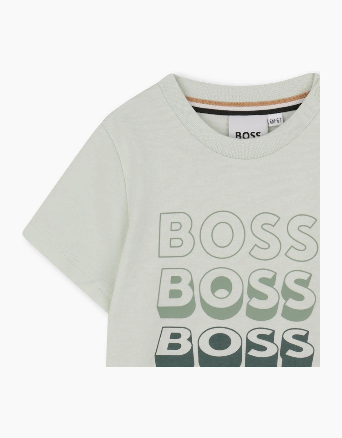 BOSS BABY/TODDLER SPROUT GREEN T SHIRT J52889