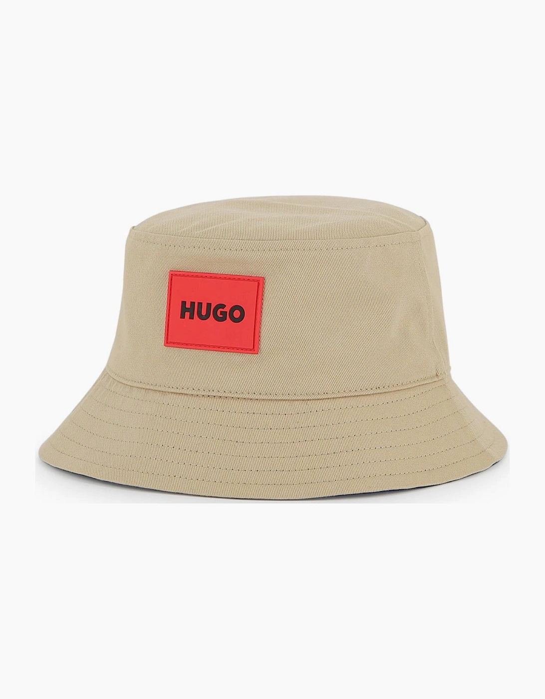 Hugo Boss Boys Beige 'S Hugo Reversible Navy& Bucket Hat G01166 - Size: 6/8Y Kids