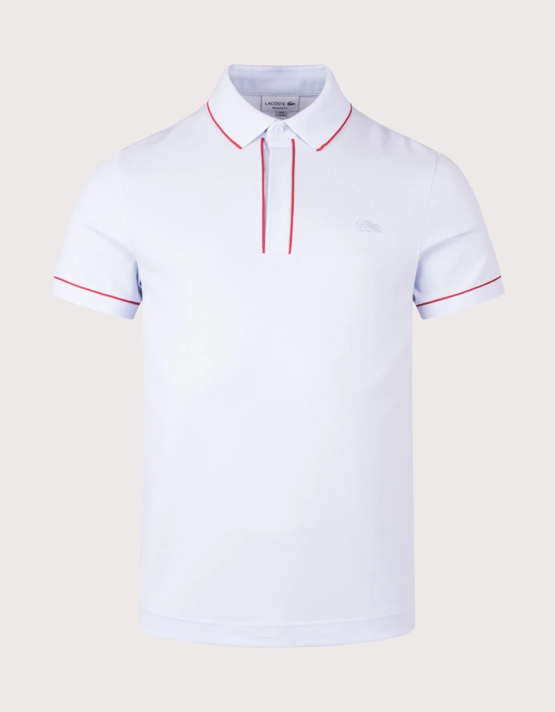 Paris Stretch Piqué Polo Shirt