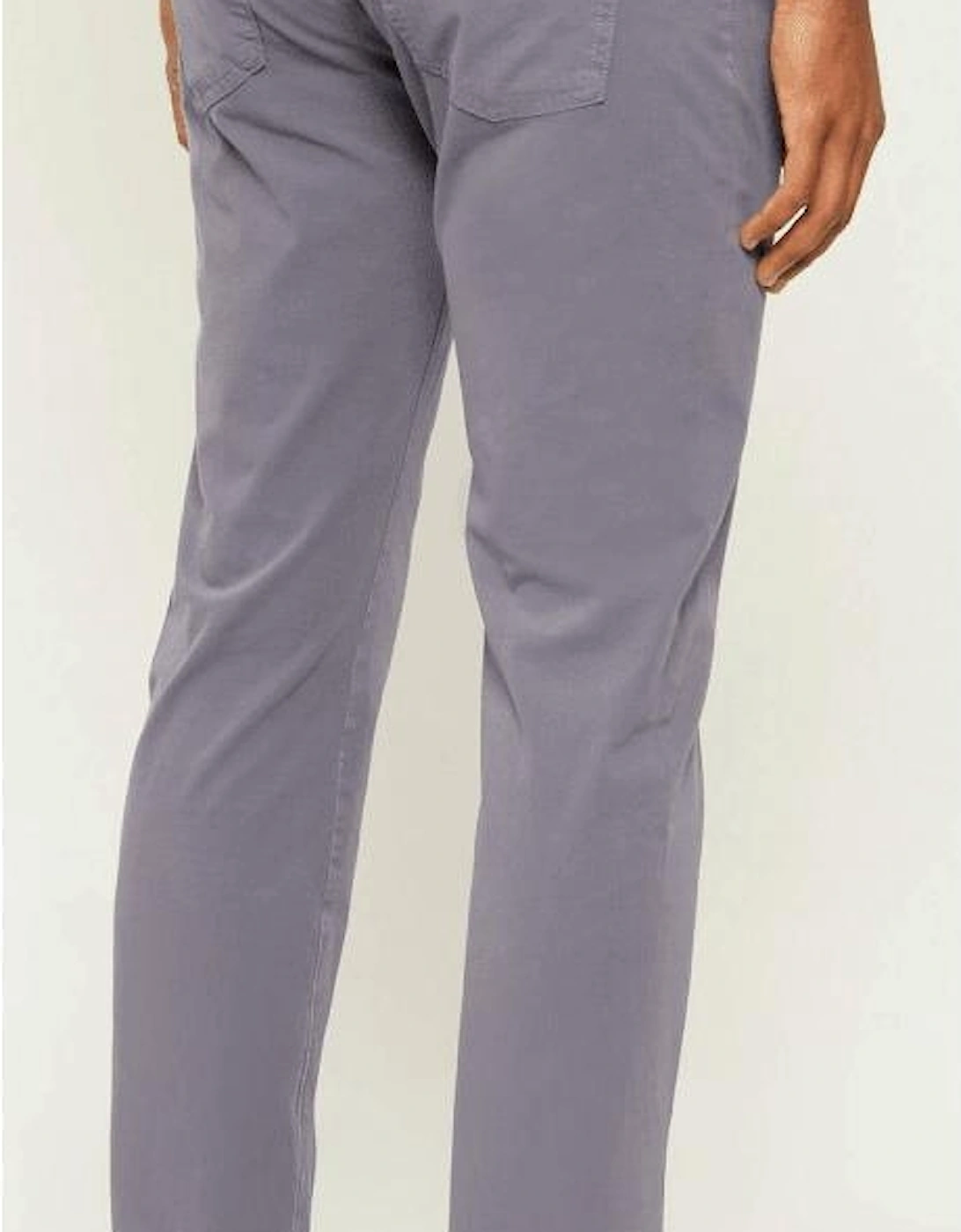 H-Delaware5 Slim Fit Lightweight Blue/Grey Trousers