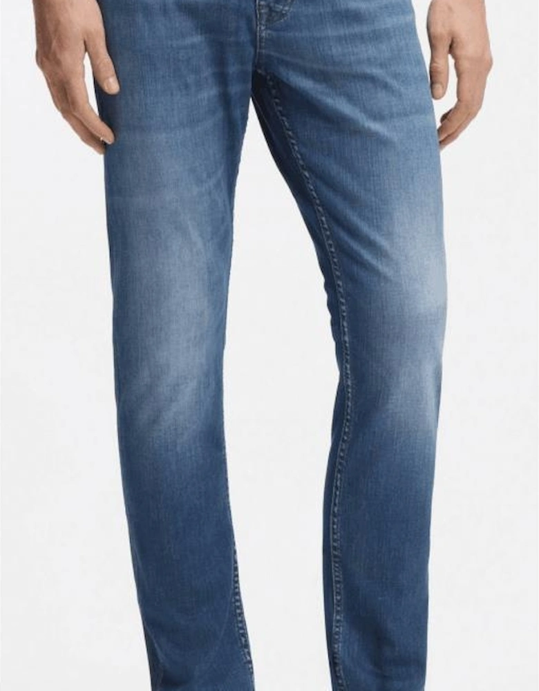 Delaware BO Snooze Slim Fit Mid Blue Jeans