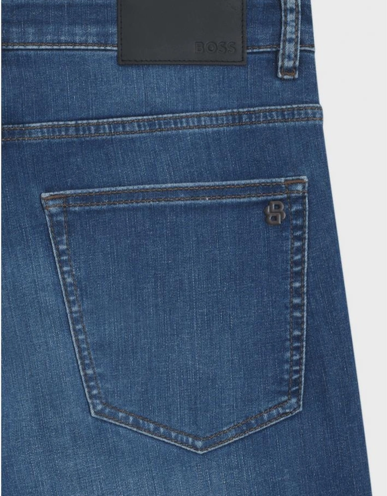 Delaware BO Snooze Slim Fit Mid Blue Jeans