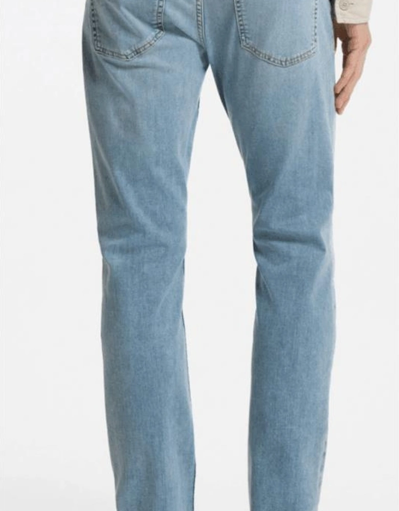 Delaware BO Lightweight Slim Fit Light Wash Blue Jeans