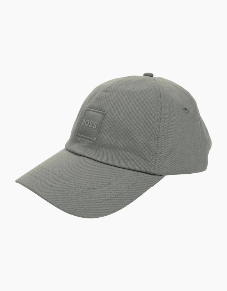 Derrel-PL Cotton Grey/Green Baseball Cap