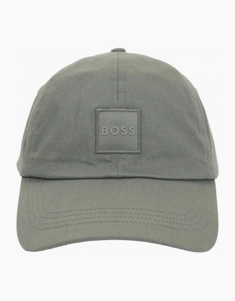 Derrel-PL Cotton Grey/Green Baseball Cap