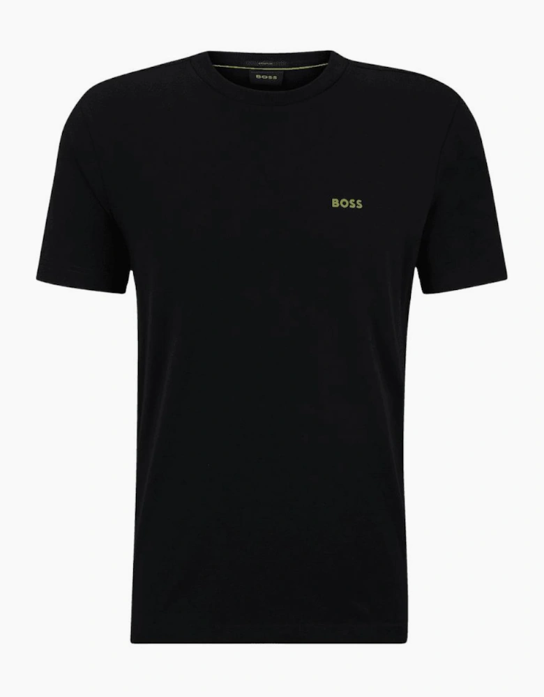 TEE Black/Gold Stretch T-Shirt