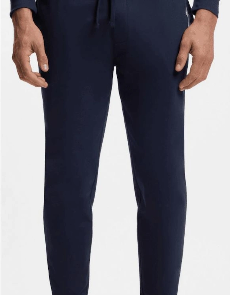 Authentic Cotton Stripe Logo Navy Tracksuit