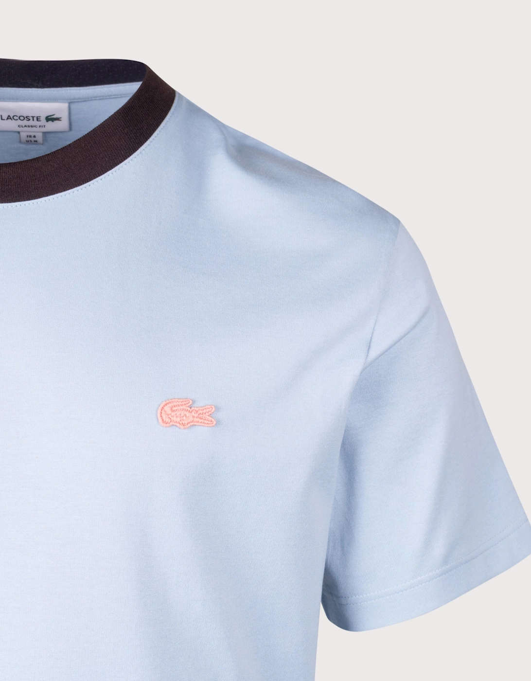 Contrast Collar T-Shirt