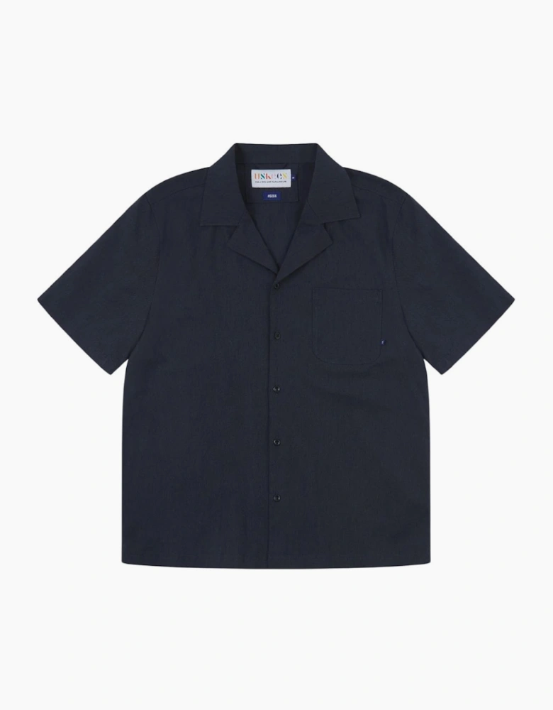 6004 Cuban Shirt - Atlantic Blue