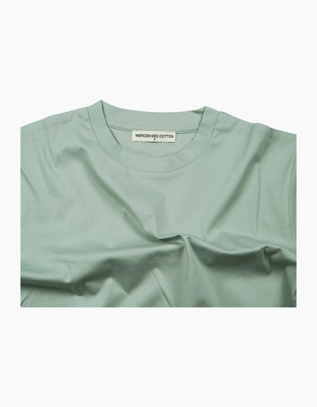 Plain Label Mercerized Cotton T-Shirt Mint