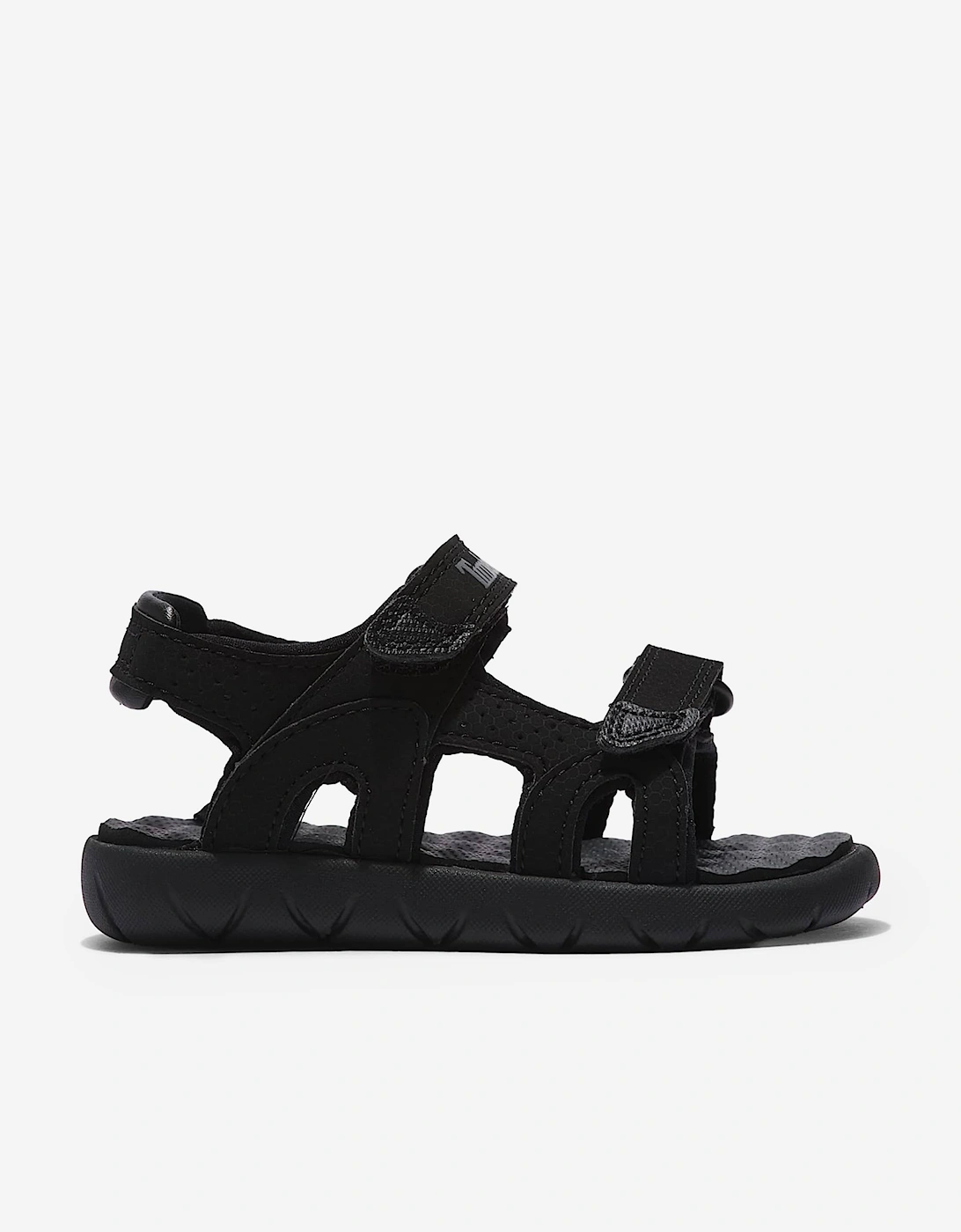 Boys Perkins Row Backstrap Sandals in Black, 8 of 7