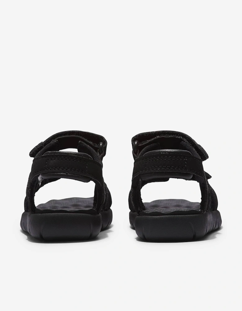 Boys Perkins Row Backstrap Sandals in Black