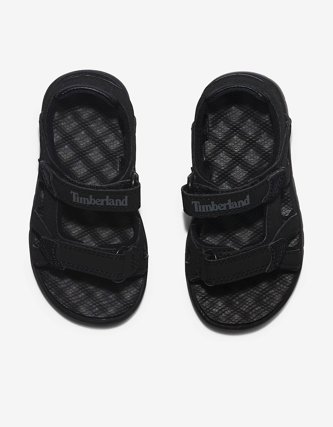 Boys Perkins Row Backstrap Sandals in Black